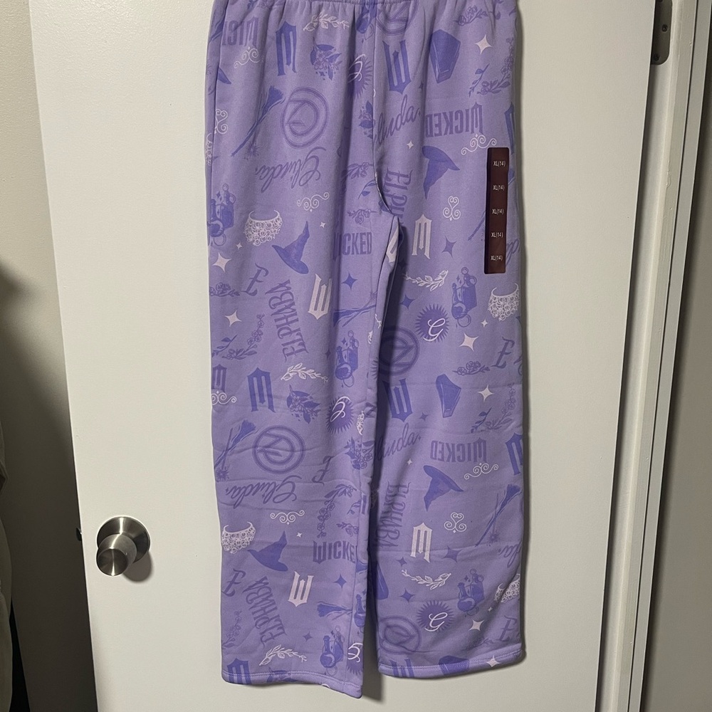 Kids Wicked Purple Graphic Sweatpants